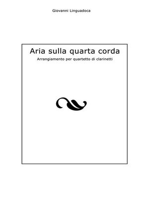 cover image of Aria sulla quarta corda